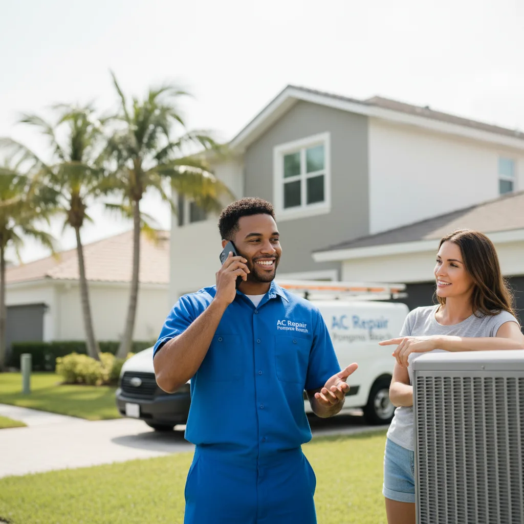 AC Repair Pompano Beach customer support in Pipe Creek
